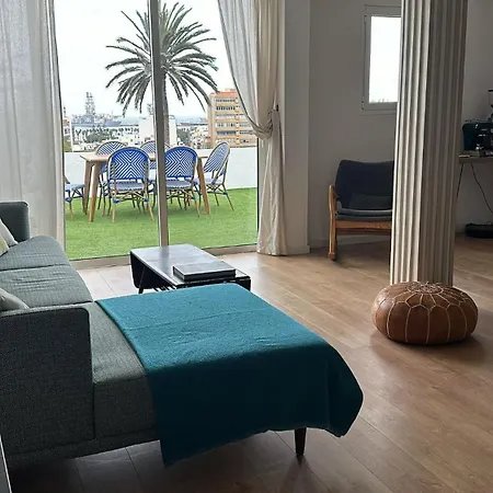 Atico Muy Chill Con Terraza, Soleado Y Centrico Apartment *